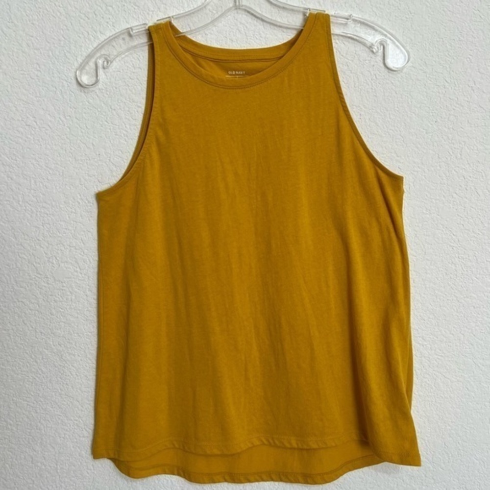 Old Navy Mustard Yellow Tank Top